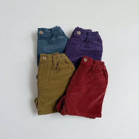 minirobe/11. Corduroy Shorts S-XL