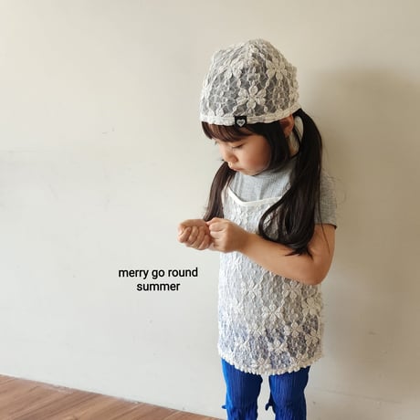 merrygoround/42. lace beanie XS-2XL
