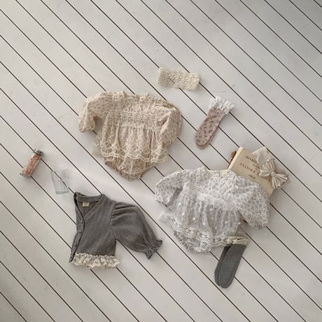 bebeholic/21. rippy lace suit S-L
