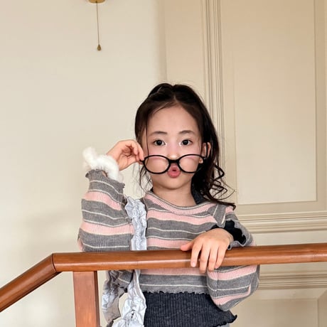 comma/68. crop knit 140-150