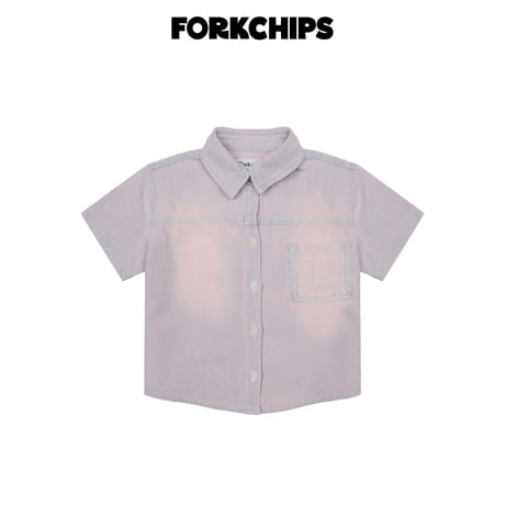 forkchips/110. sky denim shirt M-XL