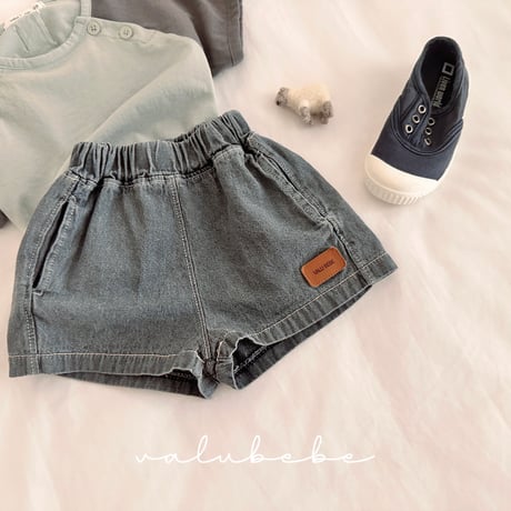 valubebe/49. pangpang section denim pants 6M-S