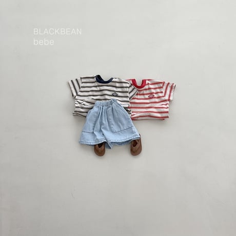 blackbean/22. marine bebe T-shirt S-M