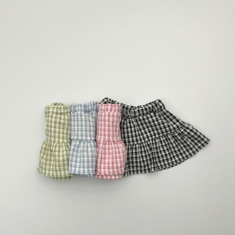 haroharo/64. cotton candy pleated skirt 2XL-4XL