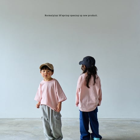 normalplay/78. good morning single long sleeve ( season plan ) T-shirt JS-JM