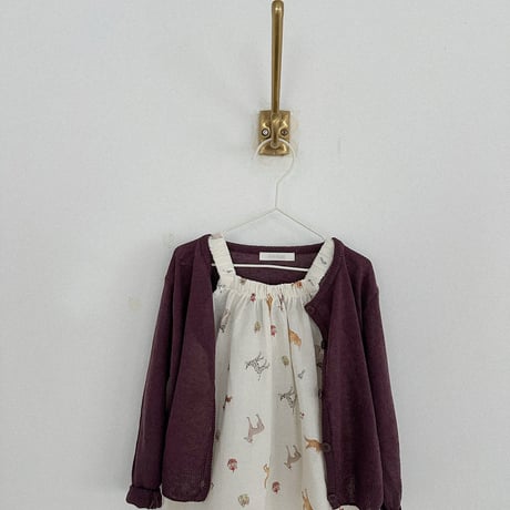 minirobe/27.  Puppy Pattern Overalls  S-XL