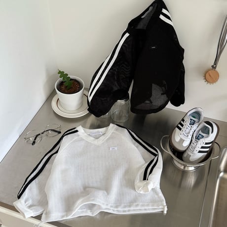 matilda/68. two line mesh T-shirt 15-19