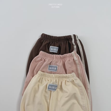 lindo/69. two two lace jogger XS-XL