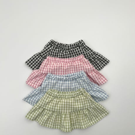 haroharo/63. cotton candy pleated skirt S-XL