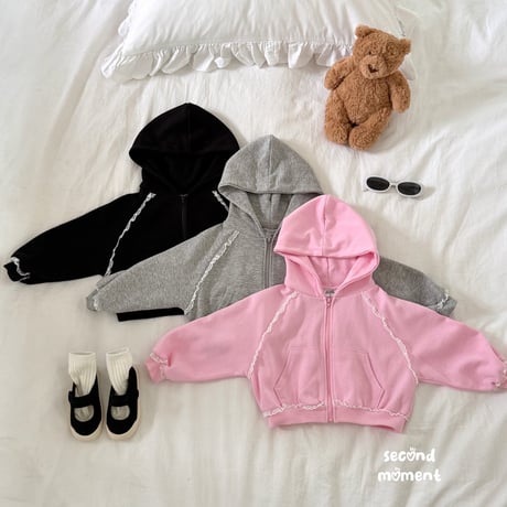 secondmoment/25. pouder hood zipup JS-JL