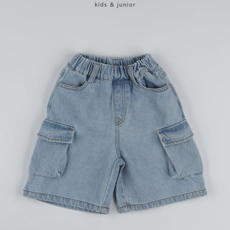 owen/43. pocket bermuda denim pants S-XL