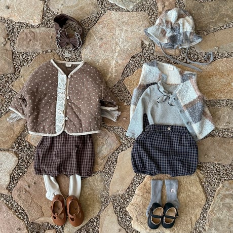 bebeholic/43. coocoo overalls suit S(3-6M)-XL(18-24M)