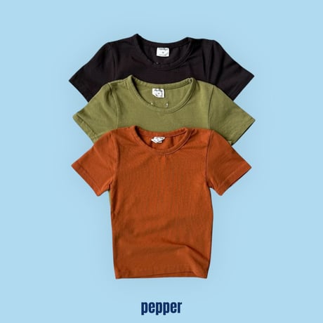 pepper/40. my half t T-shirt XS-XL