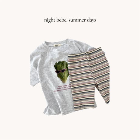 nightbebe/4. sun carrot T-shirt XS-XL