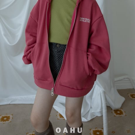 oahu/16. scent hood zipup JS-JXL