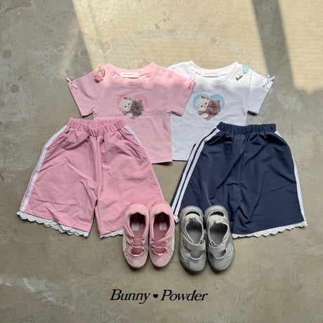 bunnypowder/78. lace track pants ADULT