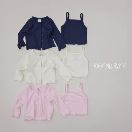 soybean/23. plan ) nanalri set cardigan XS-XL