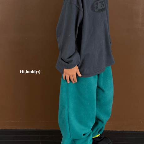 hibuddy/7. neon fleece jogger S-XL
