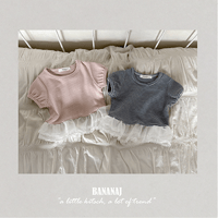 bananaj/19. peach sha T-shirt XS-JS