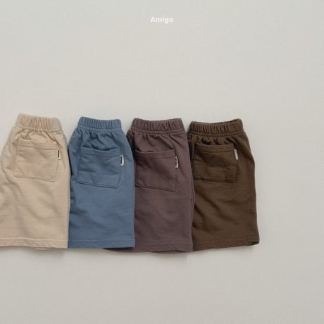 amigo/19. lettering pants XS-XL