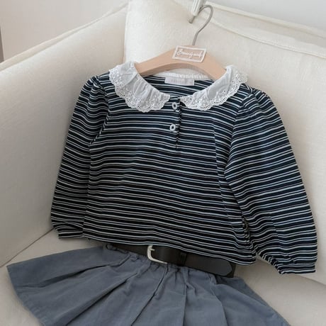 bananaj/14. ella collar T-shirt XS-JS