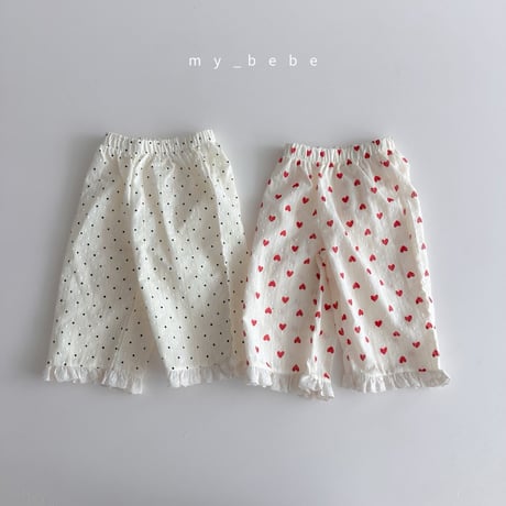 mybebe/24. lace straight pants XS-XL