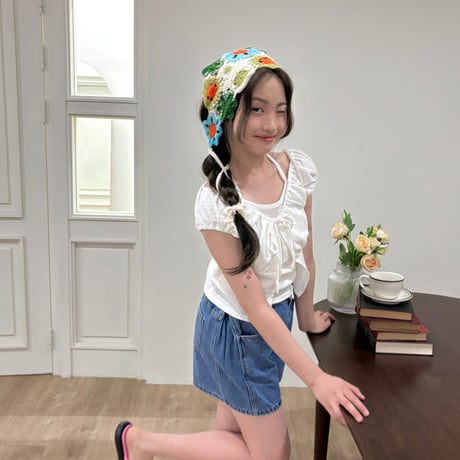 matilda/160. wrinkle sleeveless set 15-19