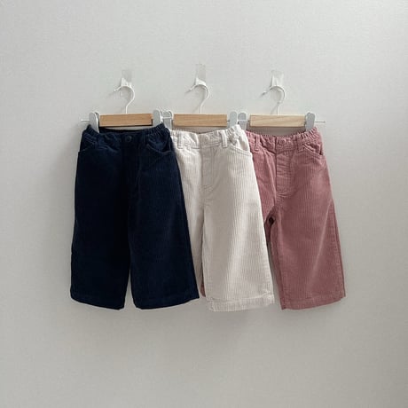 atomeme/41. Crepe Corduroy Pants S-XL