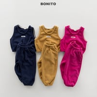 bonito/80. bisket vest updown set 12M-XL