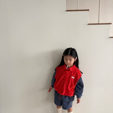 pie/6. sweet terry vest XS-XL
