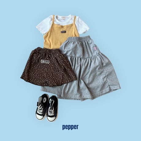 pepper/15. long long skirt XS-XL