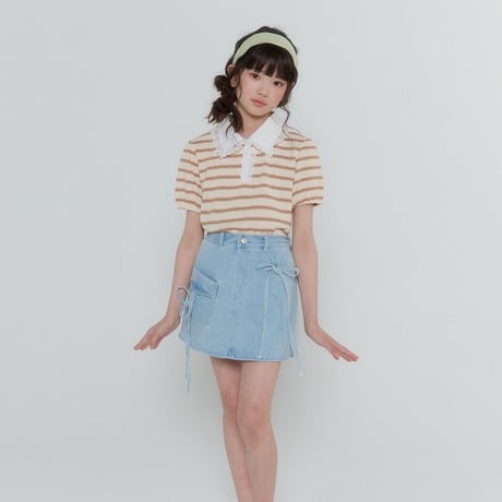 forkchips/59. rolly pop shirts collar T-shirt M-XL