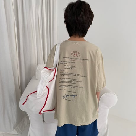gou/103. letter T-shirt JS-JL