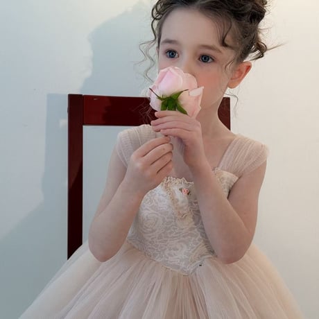 aiai/62. peach ballerina dress 90-130