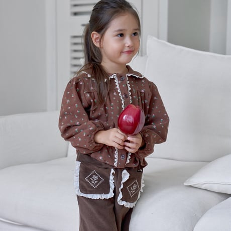 marron/33. sharon blouse XS-L