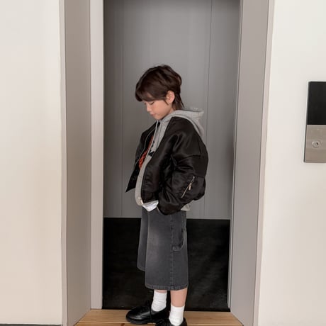 fromi/8. half denim pants JS-JL