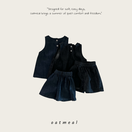 oatmeal/3. daily denim set XS-XL