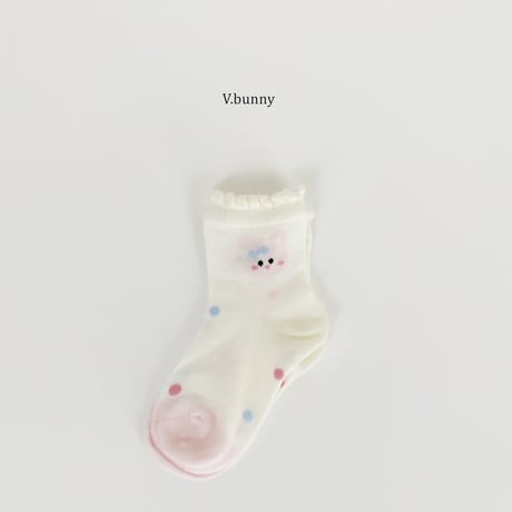vbunny/9. strawberry socks set S(130-150)-L(180-210)