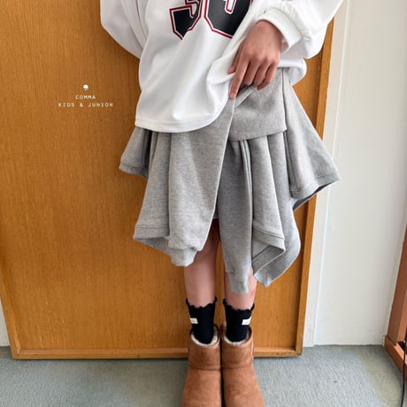 comma/77. buldle pants skirt 140-150