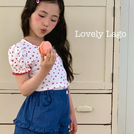 lago/17. ailet flower T-shirt S-JS