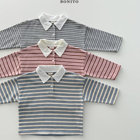 bonito/54. tommy st collar T-shirt JS-JM
