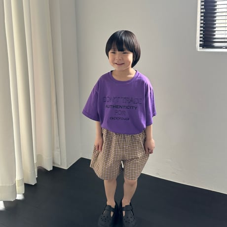 foov/47. multi check pants JS-JM