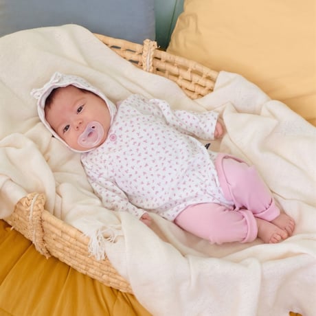 oottbebe/2. (bebe) coco flower suit S(0-6M)-M(6-12M)