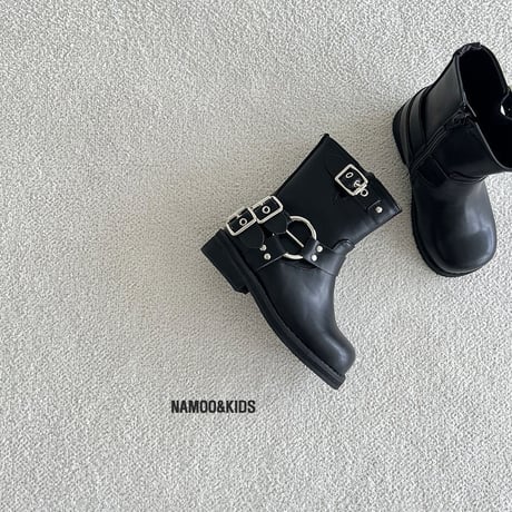 namoo/44. two buckle rider angle boots 160-230