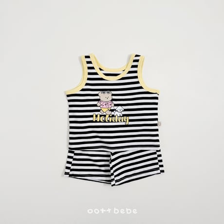 oottbebe/61. holly day sleeveless updown set XS(1-2Y)-XL(6-7Y)