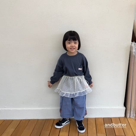 andbutter/39. Autumn Pocket T-Shirt S-XL