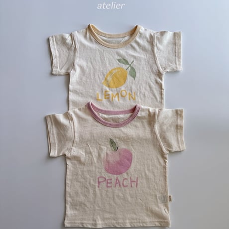 aosta/25. Lemon Peach T S-2XL