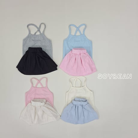 soybean/22. plan ) coco mini set XS-XL