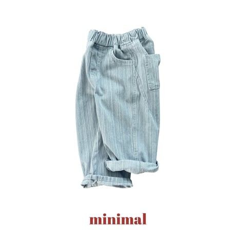 minimal/16. stripe denim JS-JM