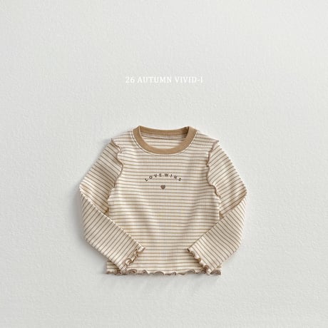 vividi/147. love nalrari T-shirt XS-XL